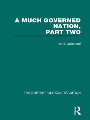 cover image of Much Governed Nation Pt2 Vol 3